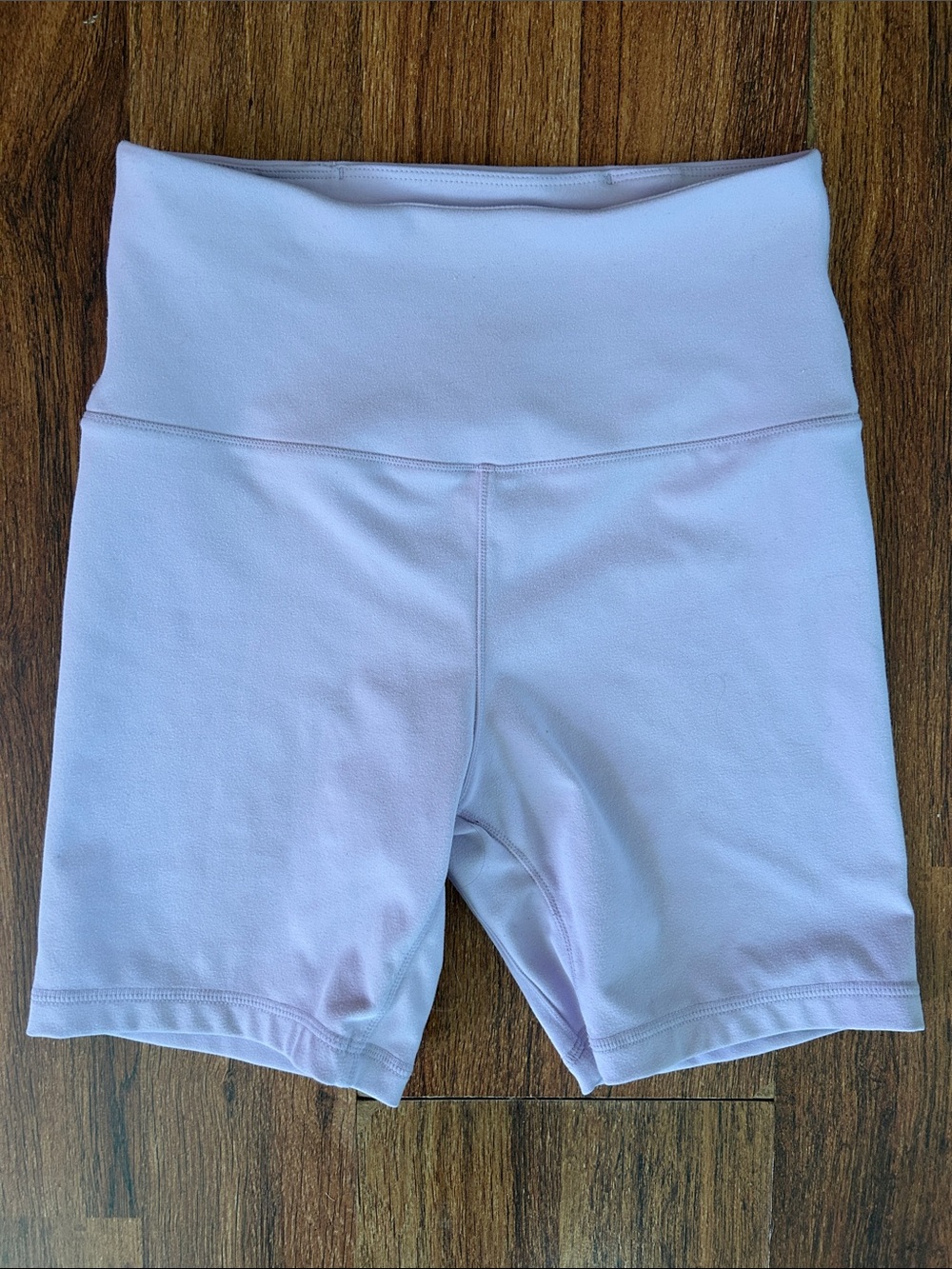 Colsie High-Waist Lavender Bike Shorts